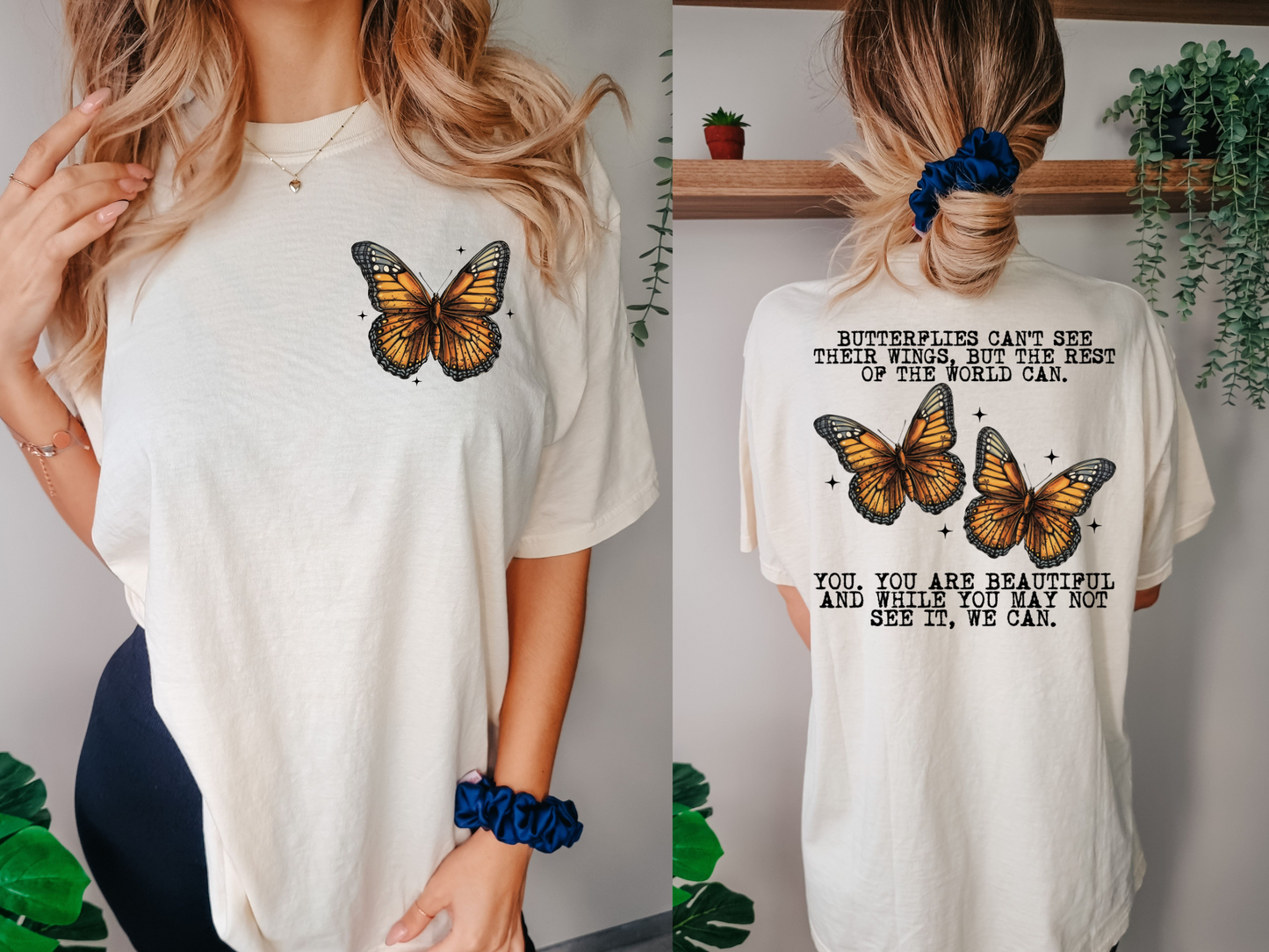 Butterflies can't see butterfly - front
