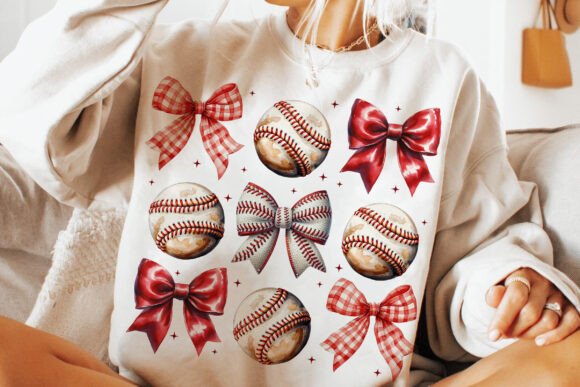 Vintage Baseball Bow