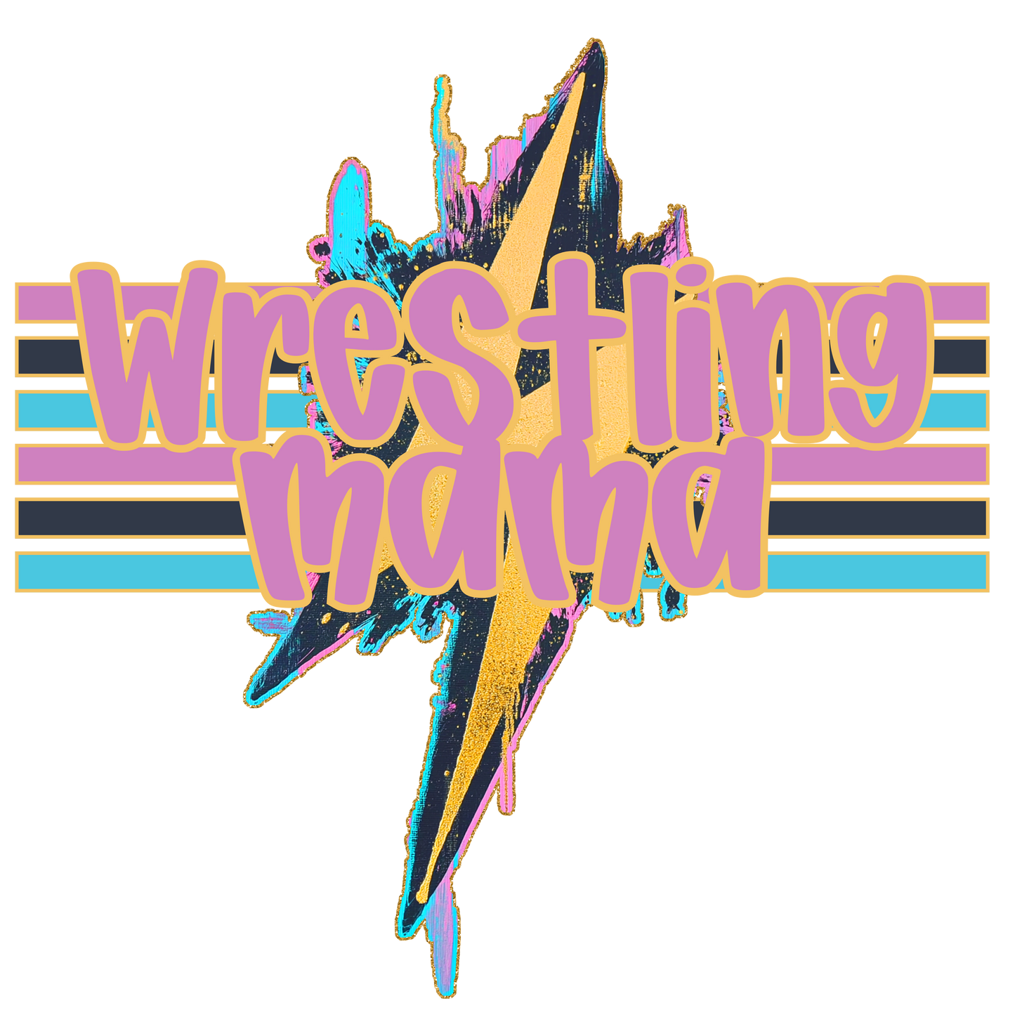 Wrestling Mama (geode)