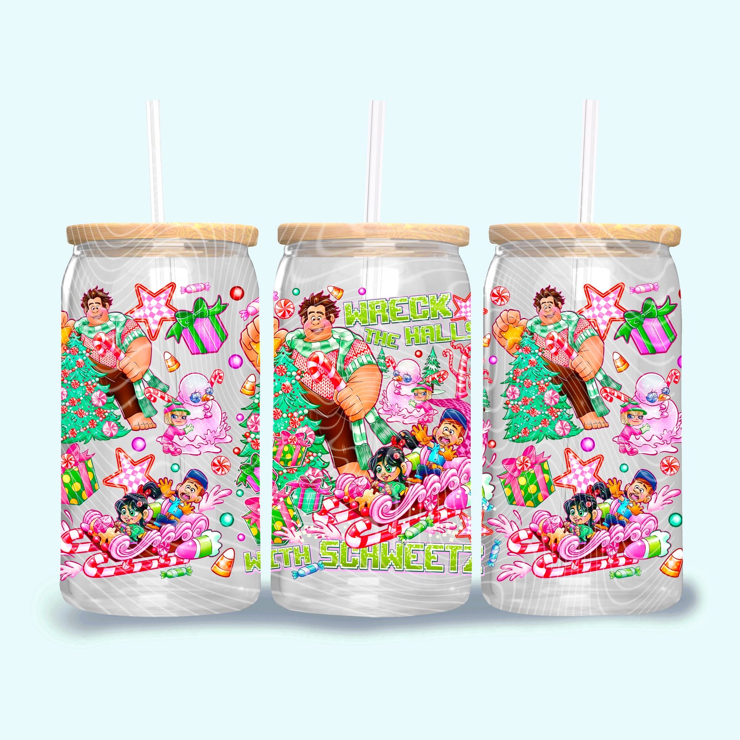 Wreck the halls UV LIBBY WRAP