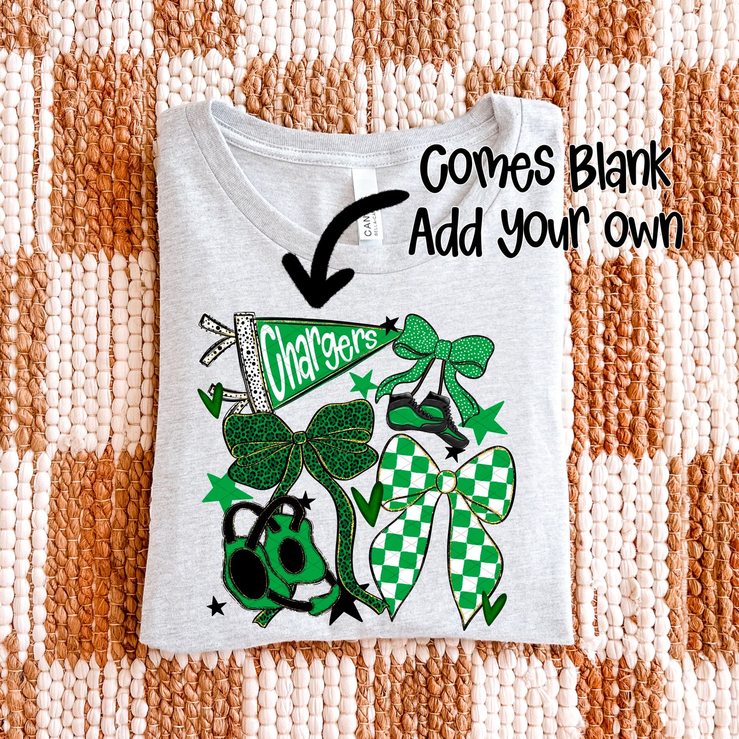 WRESTLING BOWS KELLY GREEN BLK