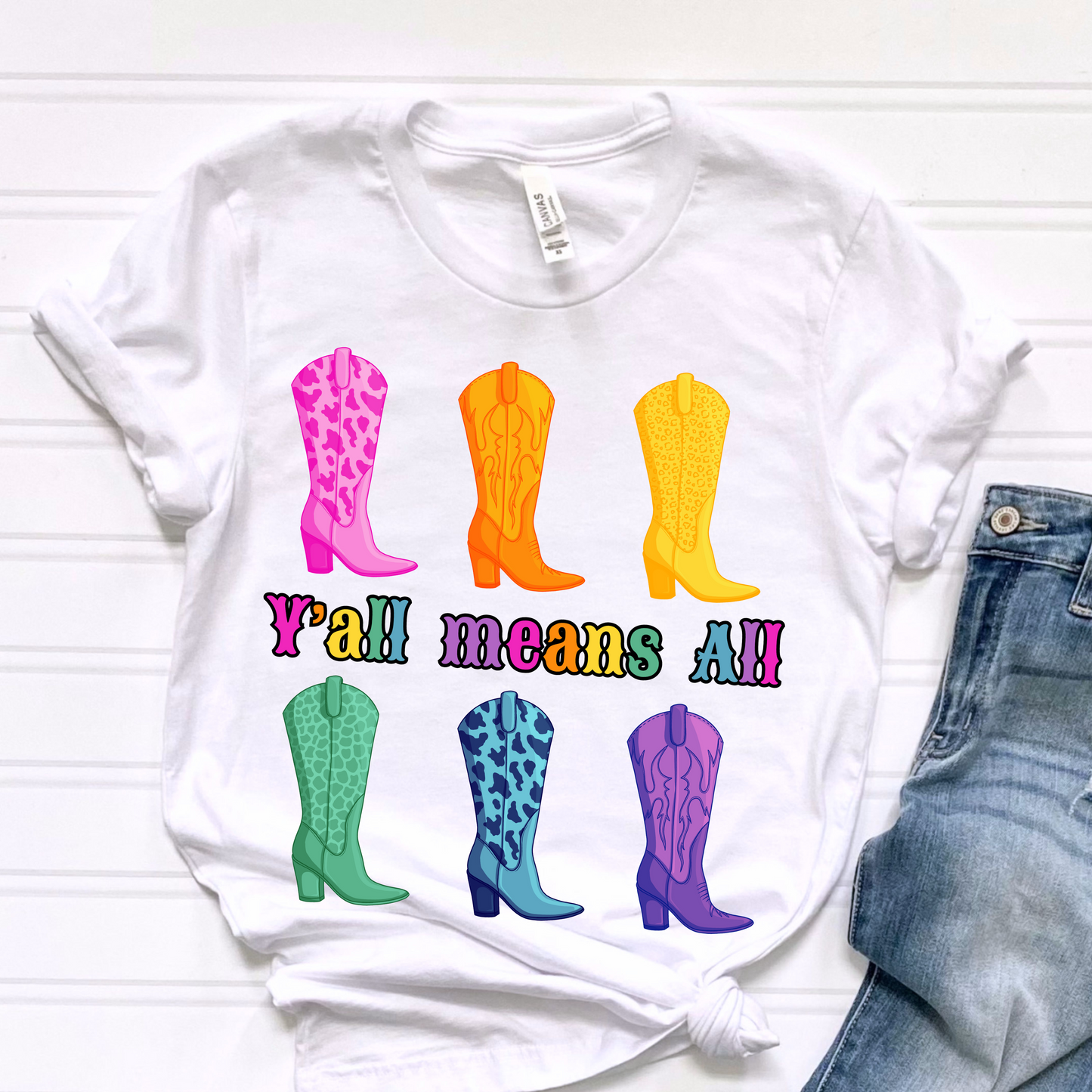 Y'all means all (Boots)