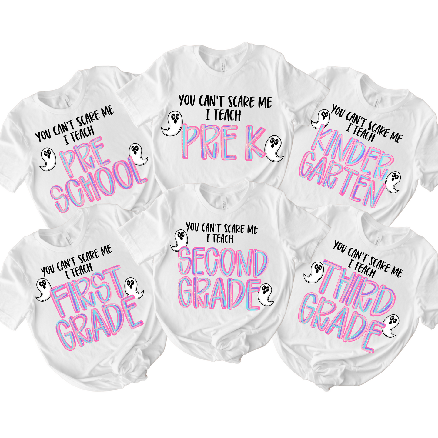 You can't scare me I teach second grade (black)