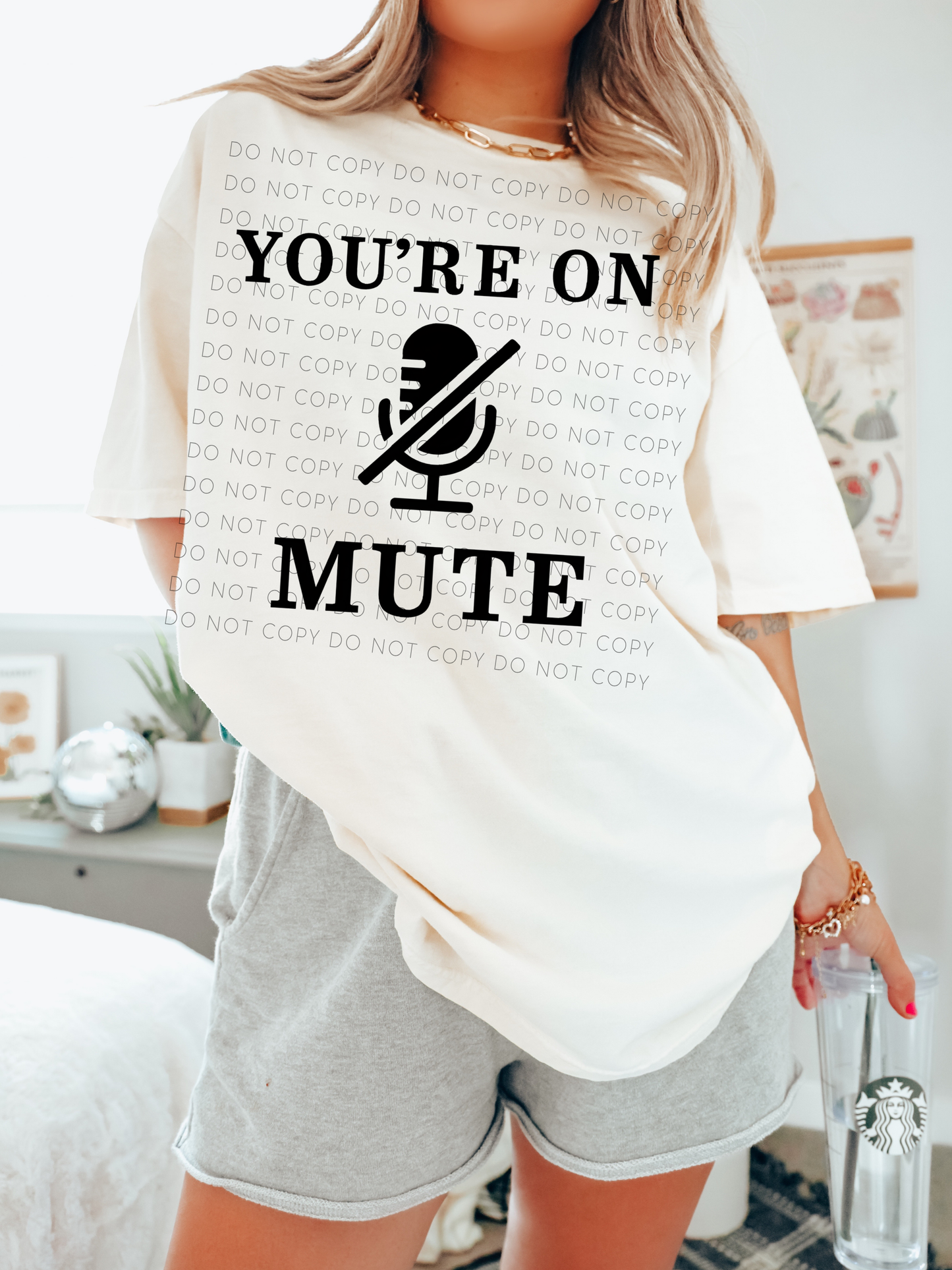 You're on mute