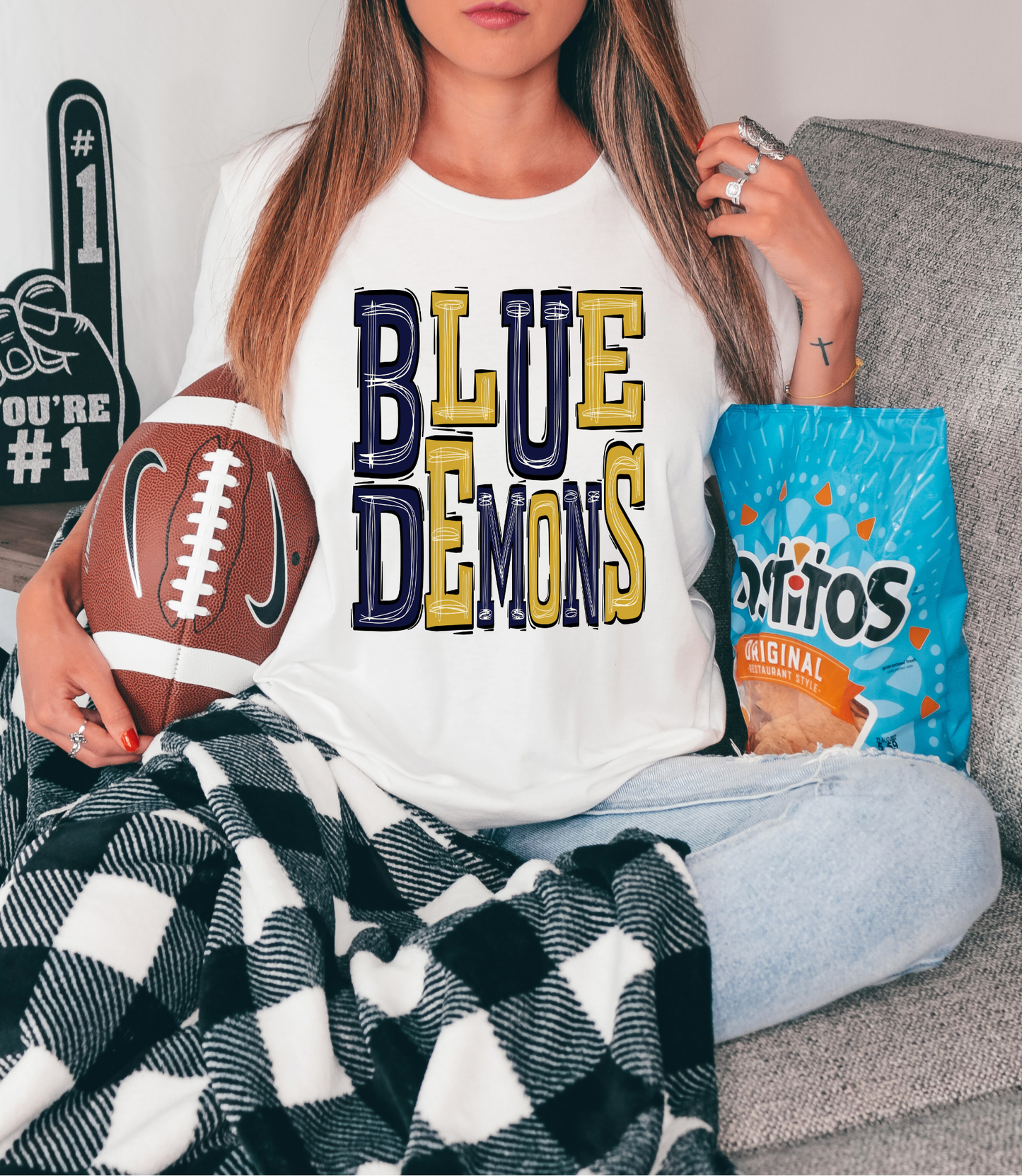Blue Demons Black and Gold