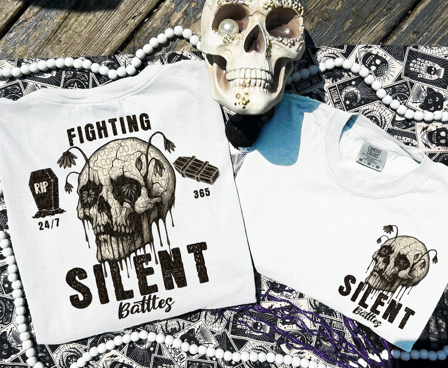 Fighting silent battles (front)