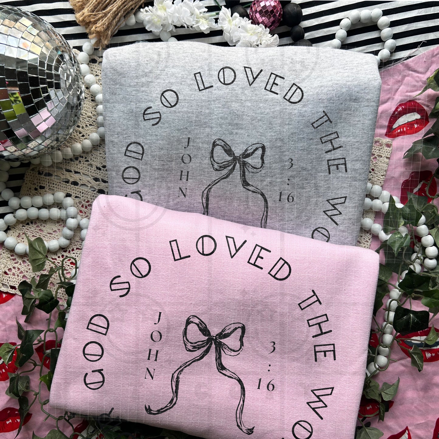 FOR GOD SO LOVED THE WORLD