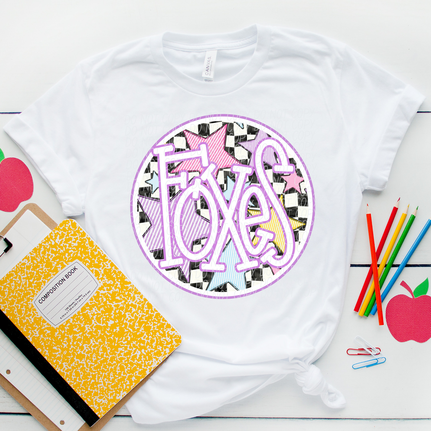 Foxes (purple stars mascots)