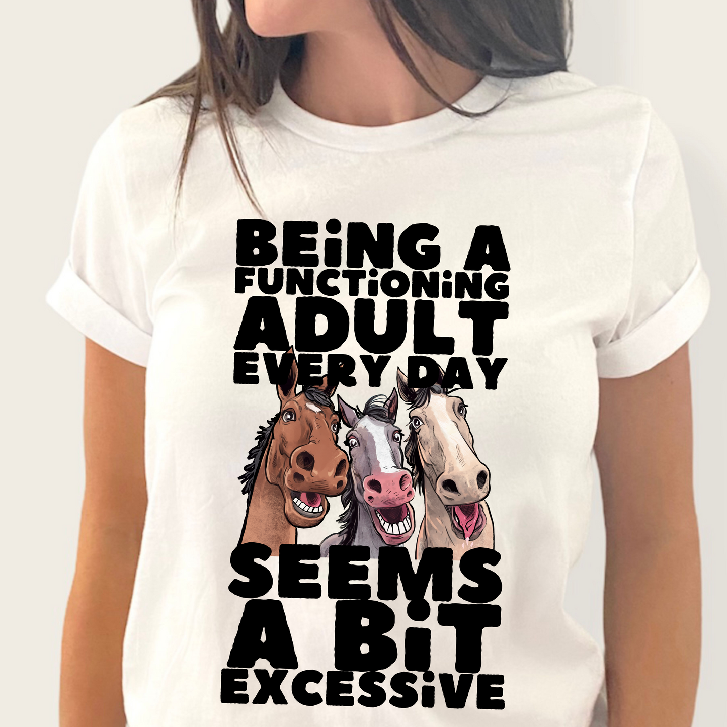Being a functioning adult (Horses)