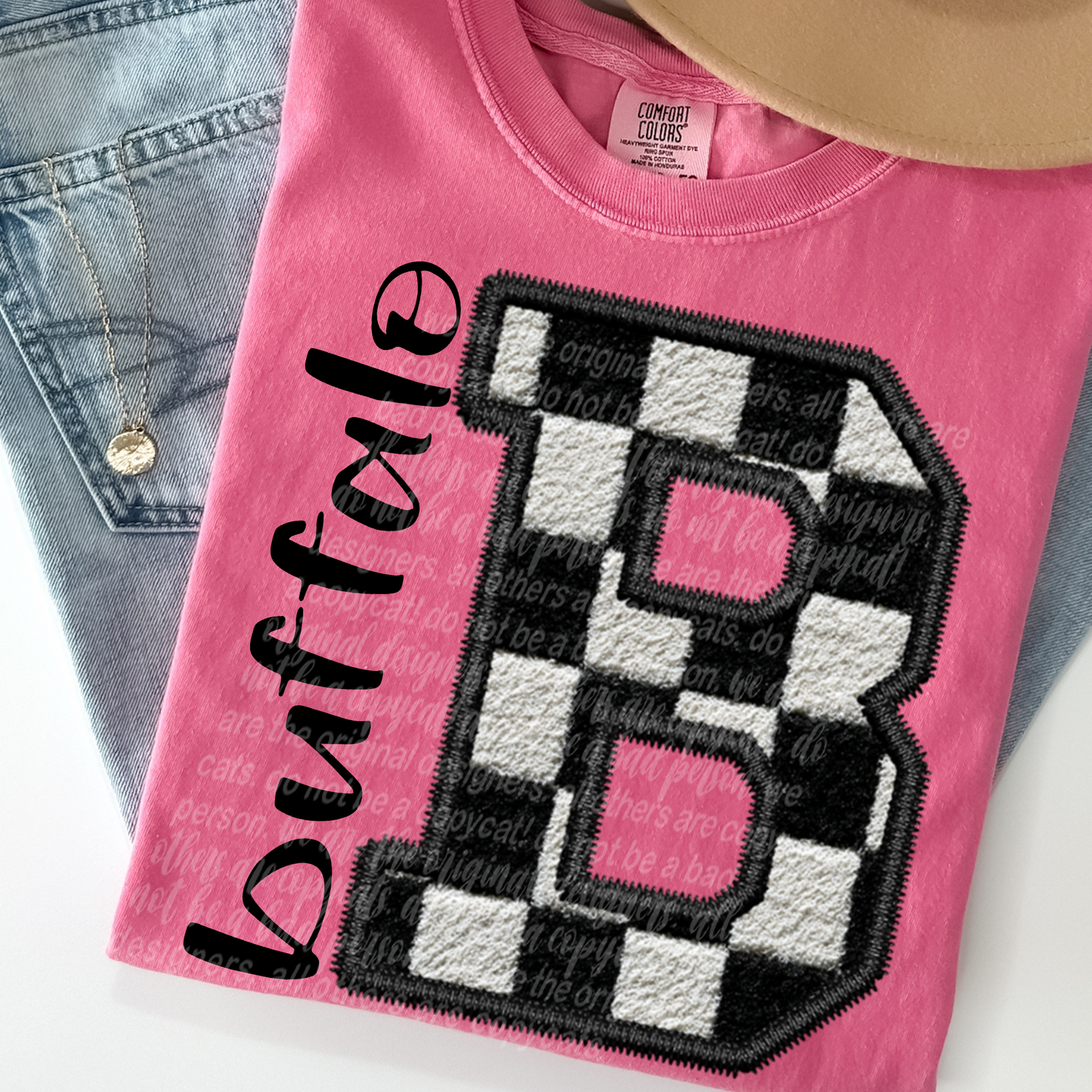 Buffalo (fuzzy checkered)