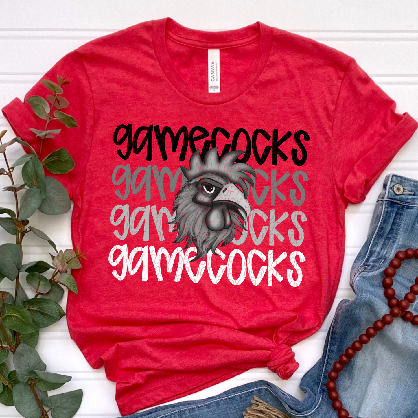 Gamecocks Faded Stack