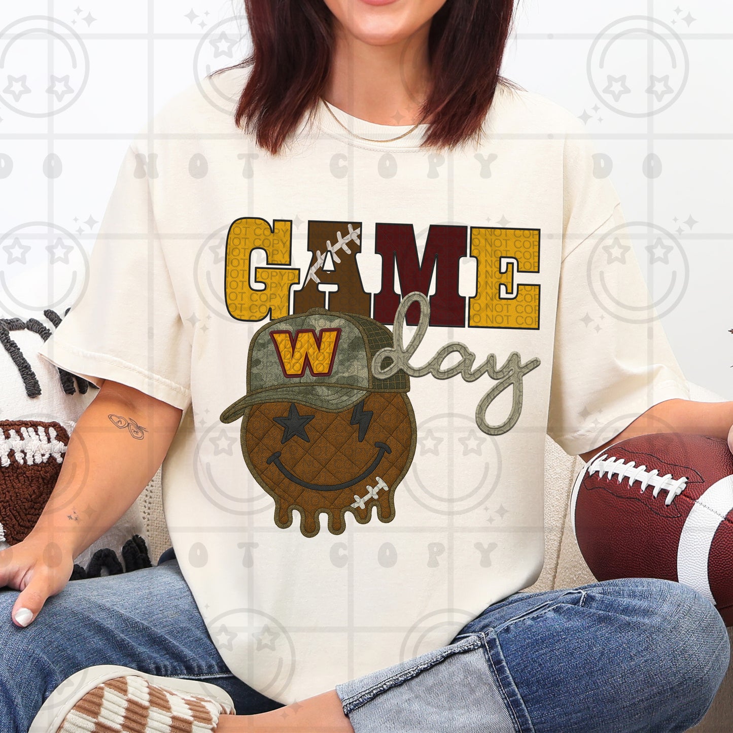 Game Day Smiley (commanders)