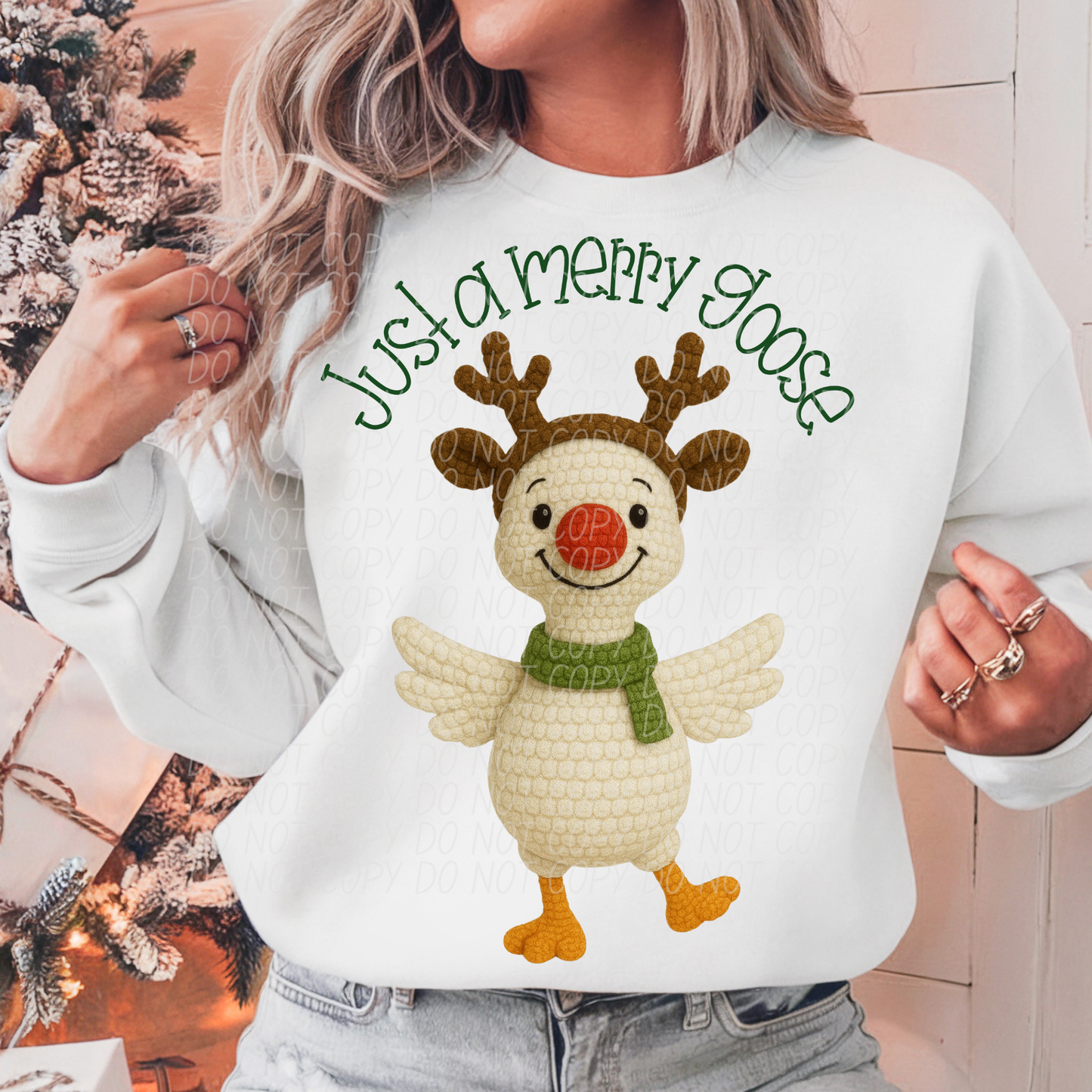 Yarn- Just a merry Goose