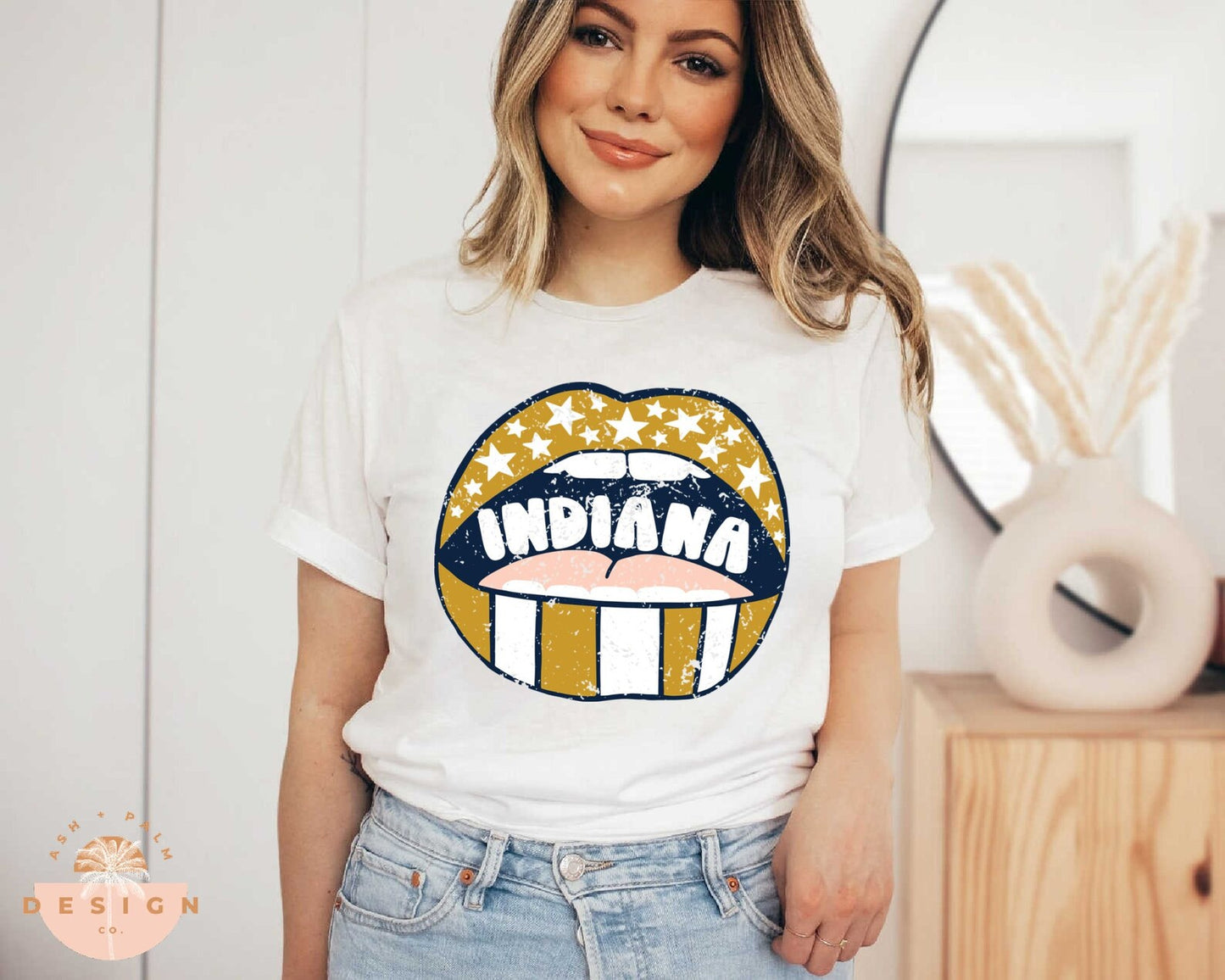 Indiana yellow white mouth