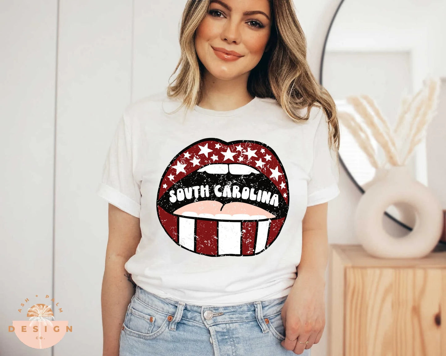 South Carolina maroon white mouth