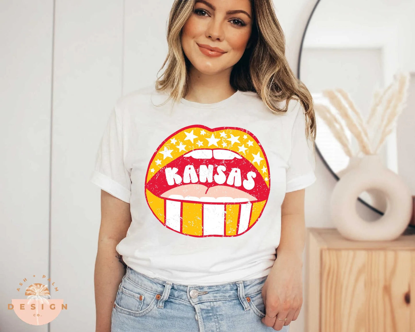 Kansas red yellow mouth