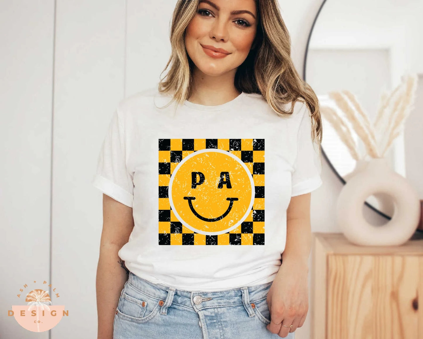 Pennsylvania yellow black checkered