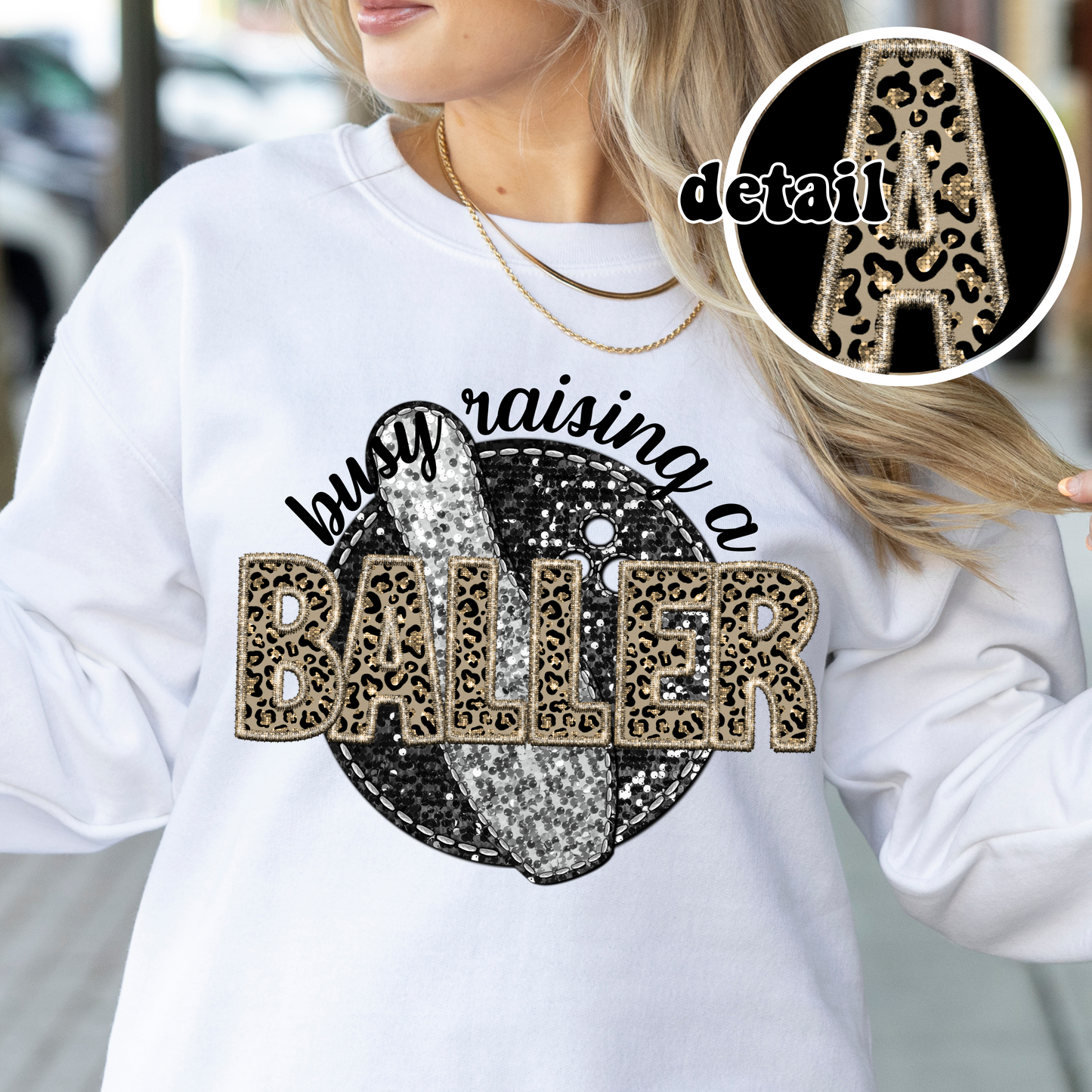 Leopard busy raising a baller (Bowling)
