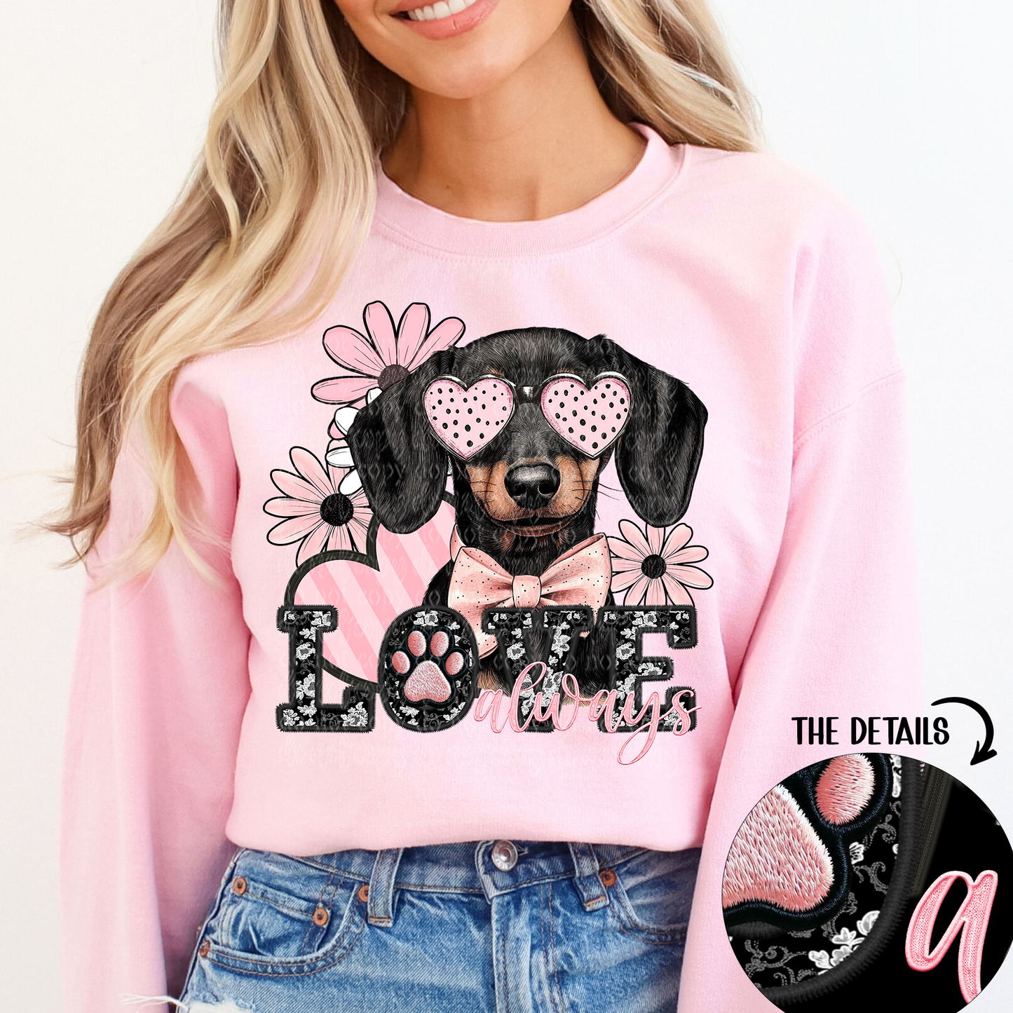 love always dachshund