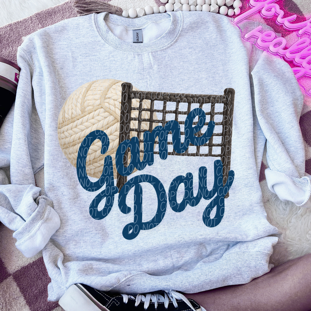 Yarn - Game Day Dark Blue Volleyball