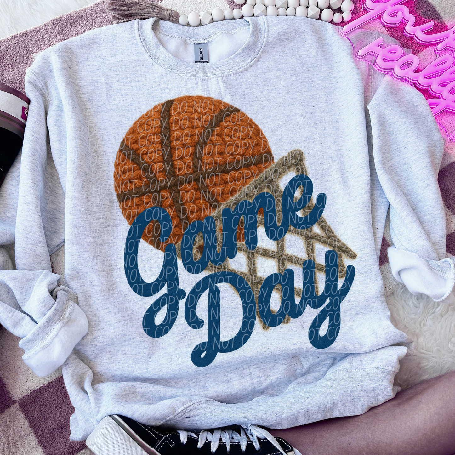 Yarn - Game Day Dark Blue Basketball