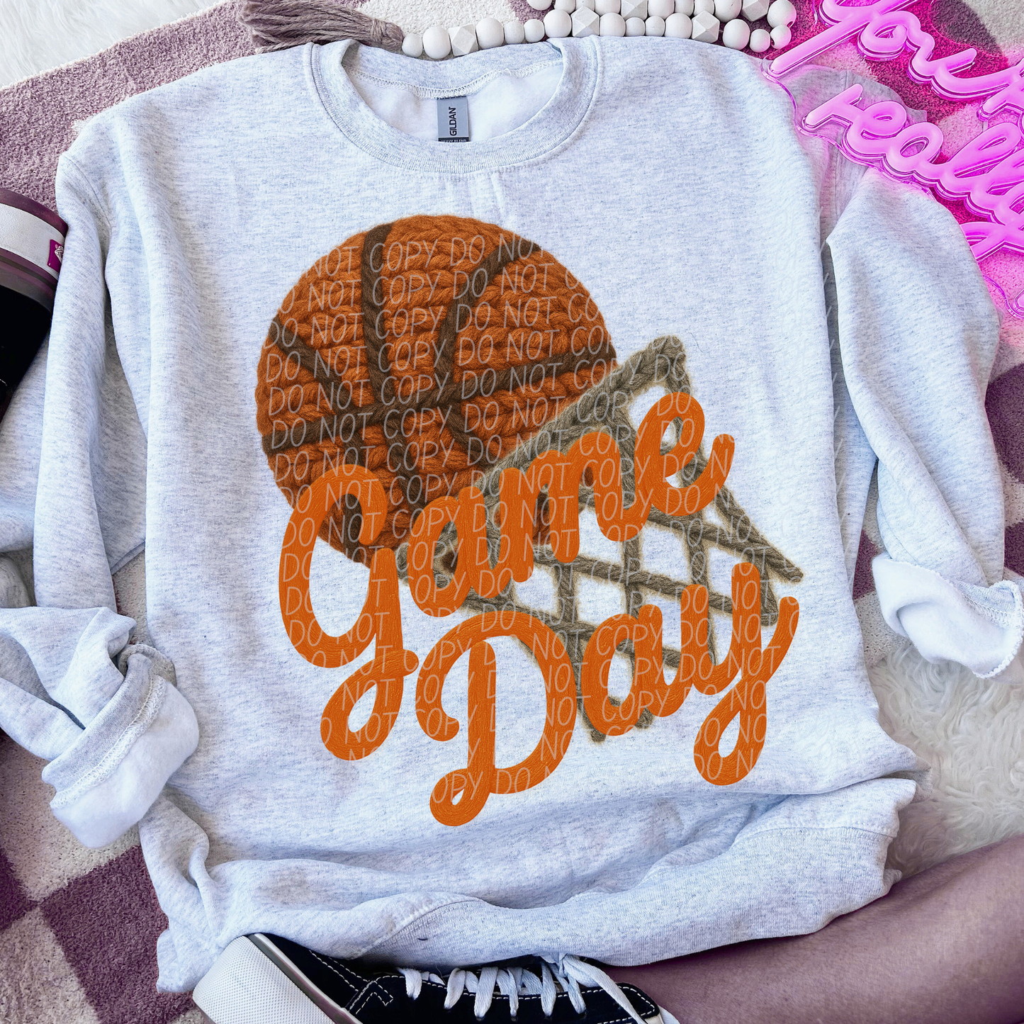 Yarn - Game Day Orange basketball