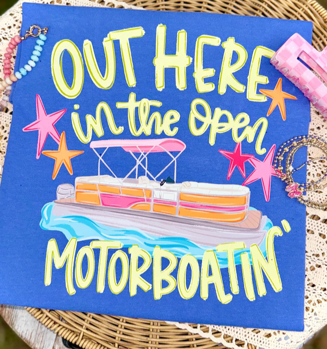Out Here in the Open Motorboatin'