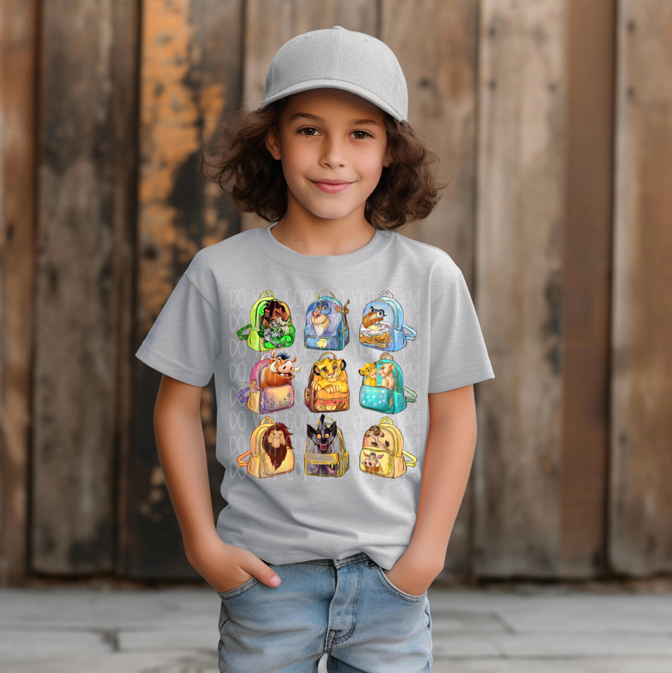 Lion King Backpack Collage