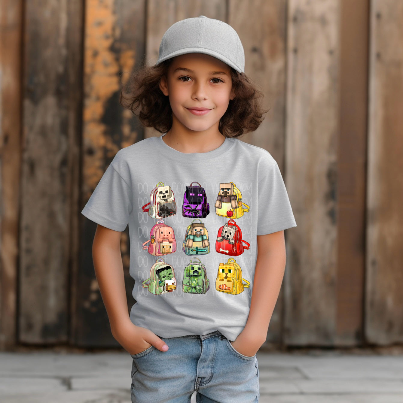 Minecraft Backpack Collage