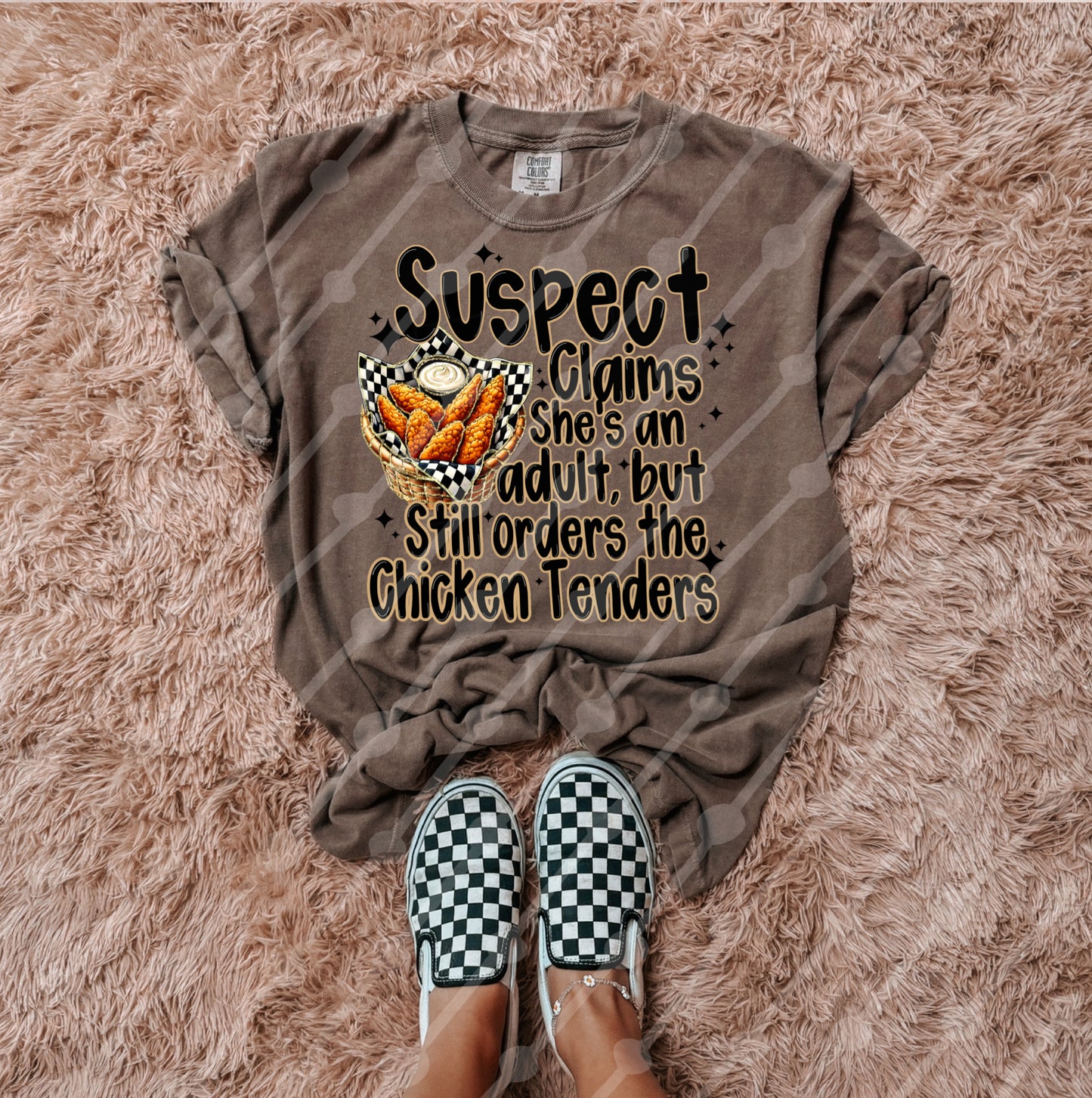 Suspect claims she an adult, but still orders the chicken tenders