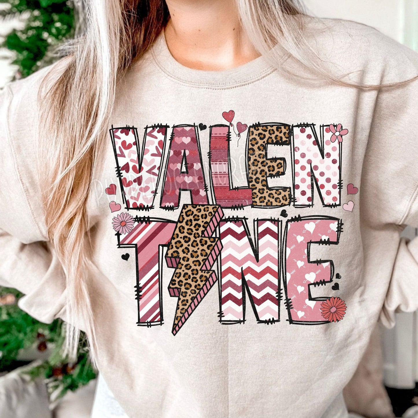 Valentine Leopard Bolt - DTF Transfer
