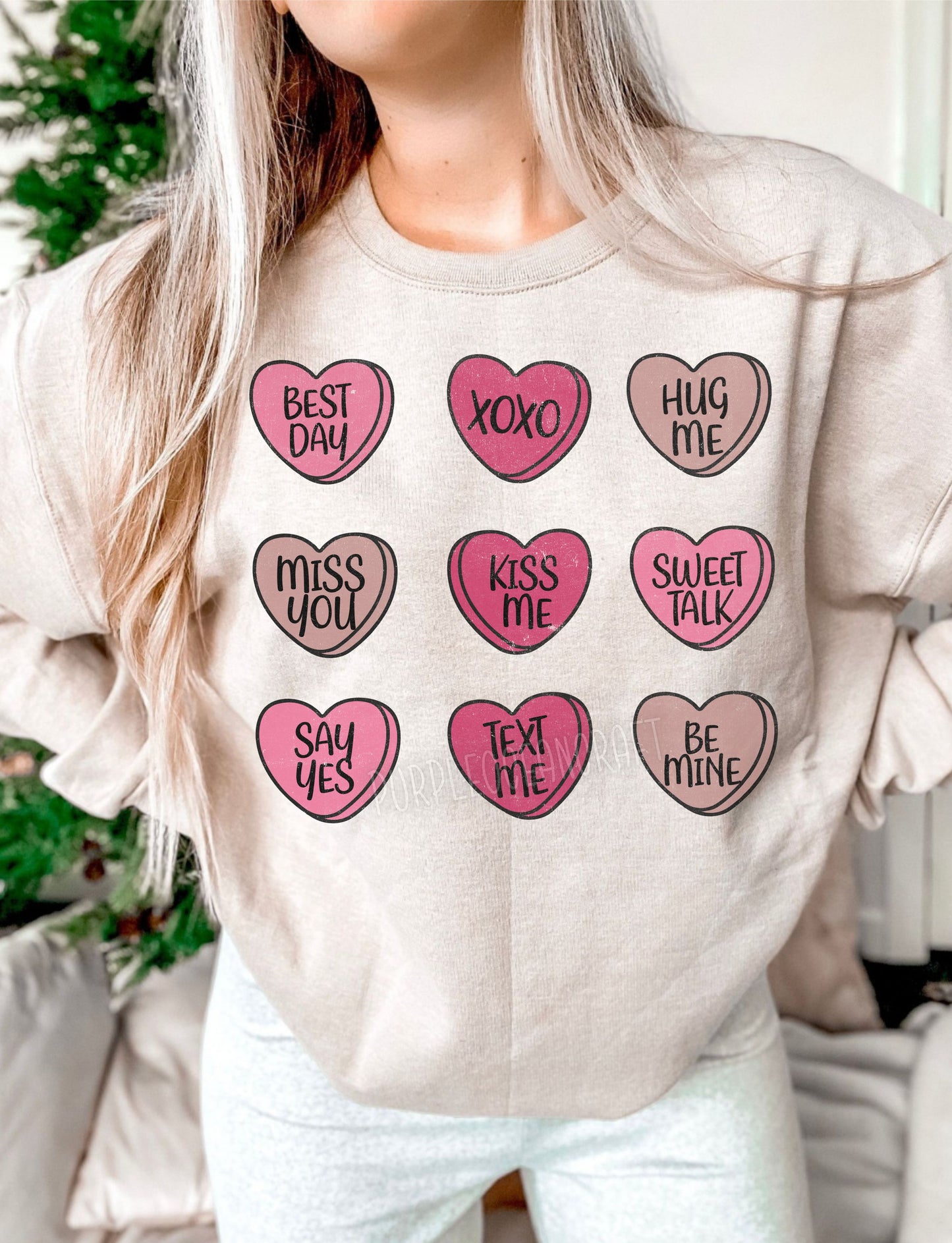 Conversation Hearts Best Day- DTF Transfer
