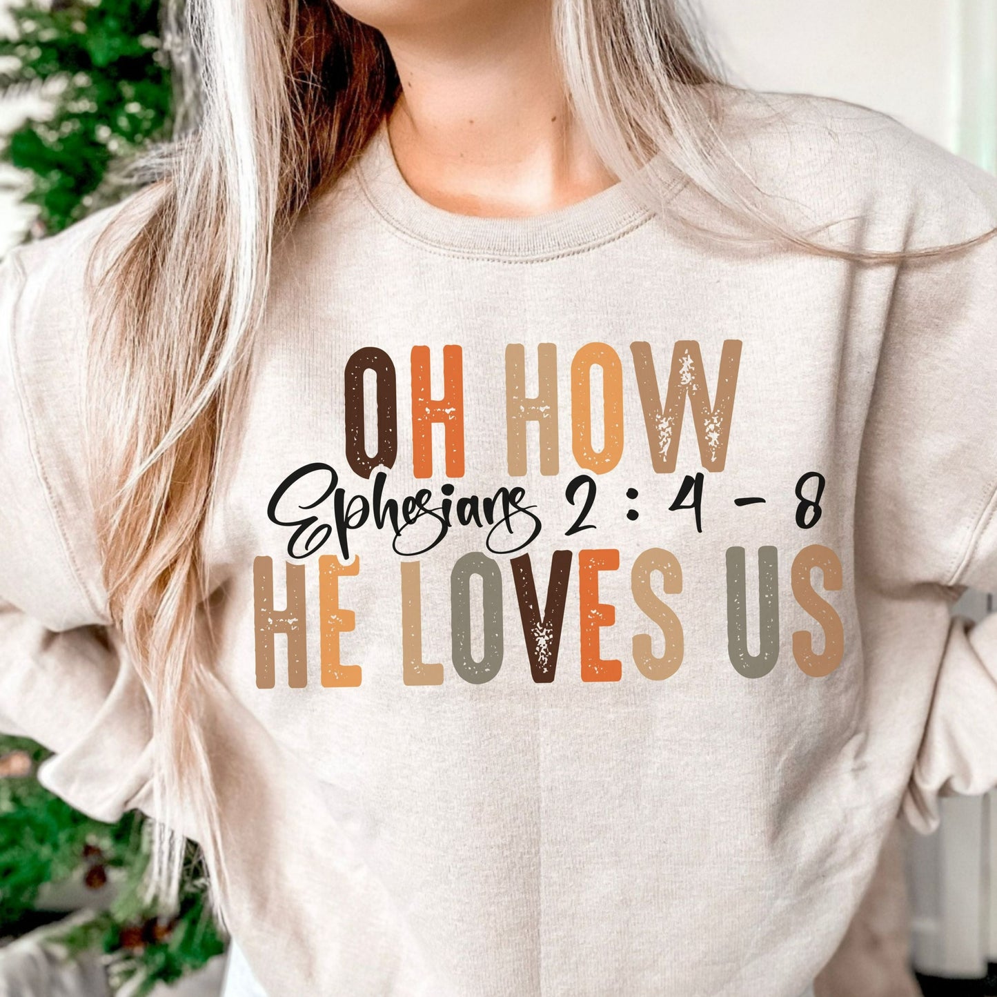 Oh How Jesus Loves You (Ephesians) -DTF Transfer