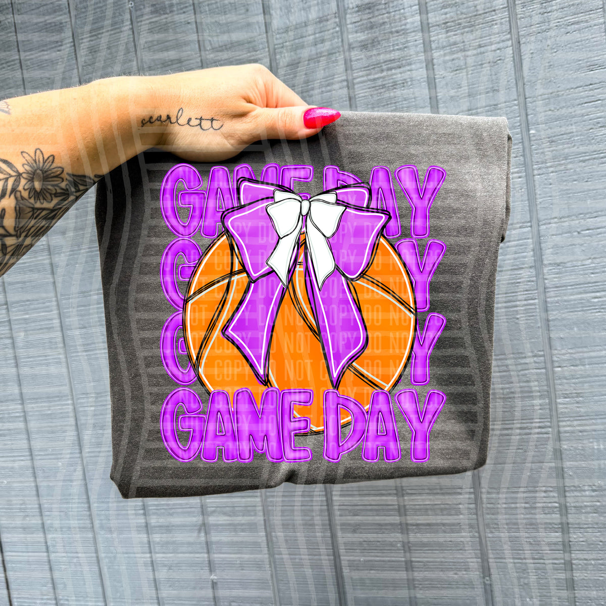 GAMEDAY BASKETBALL PURPLE