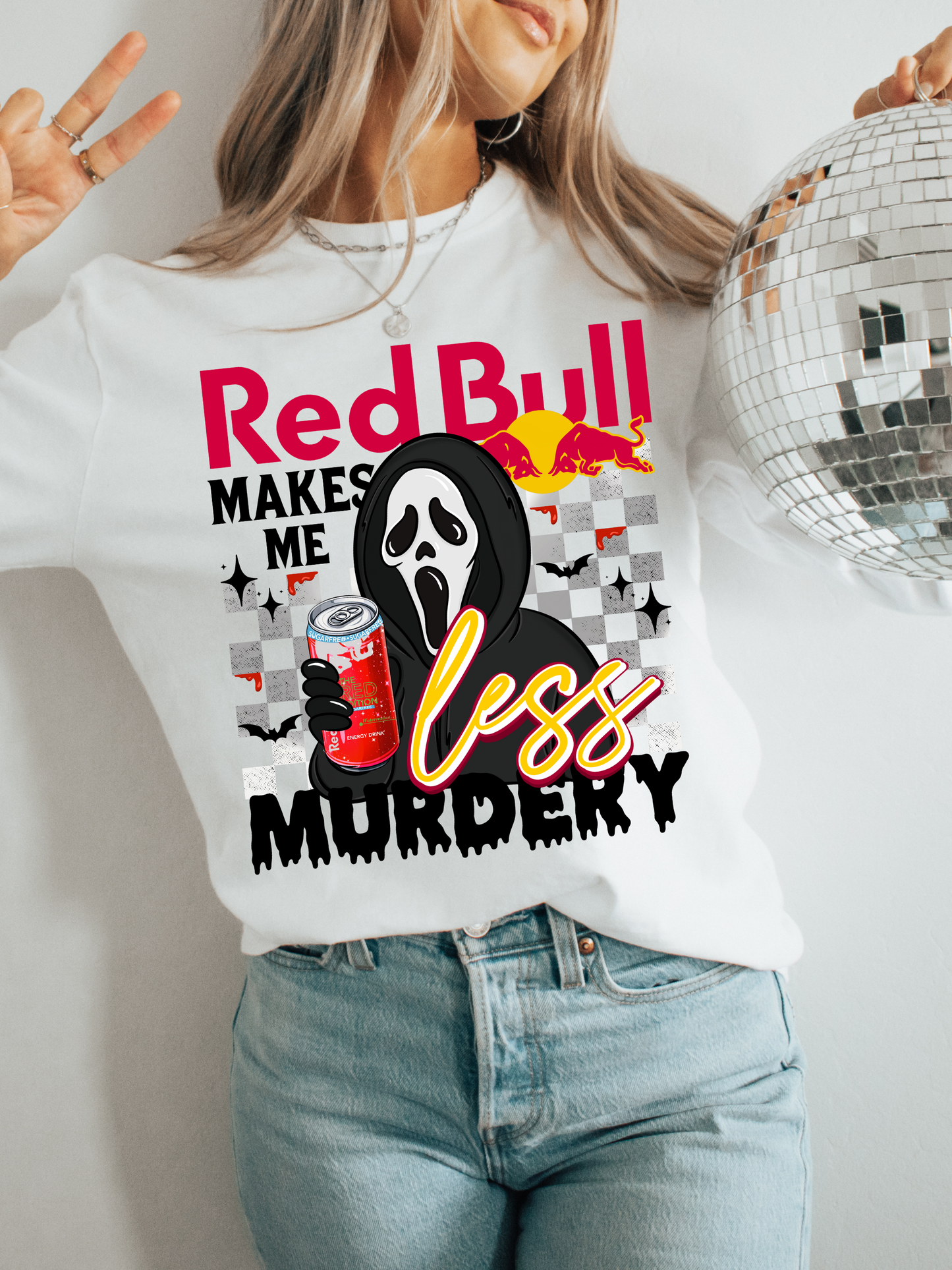 REDBULL MAKES ME LESS MURDERY