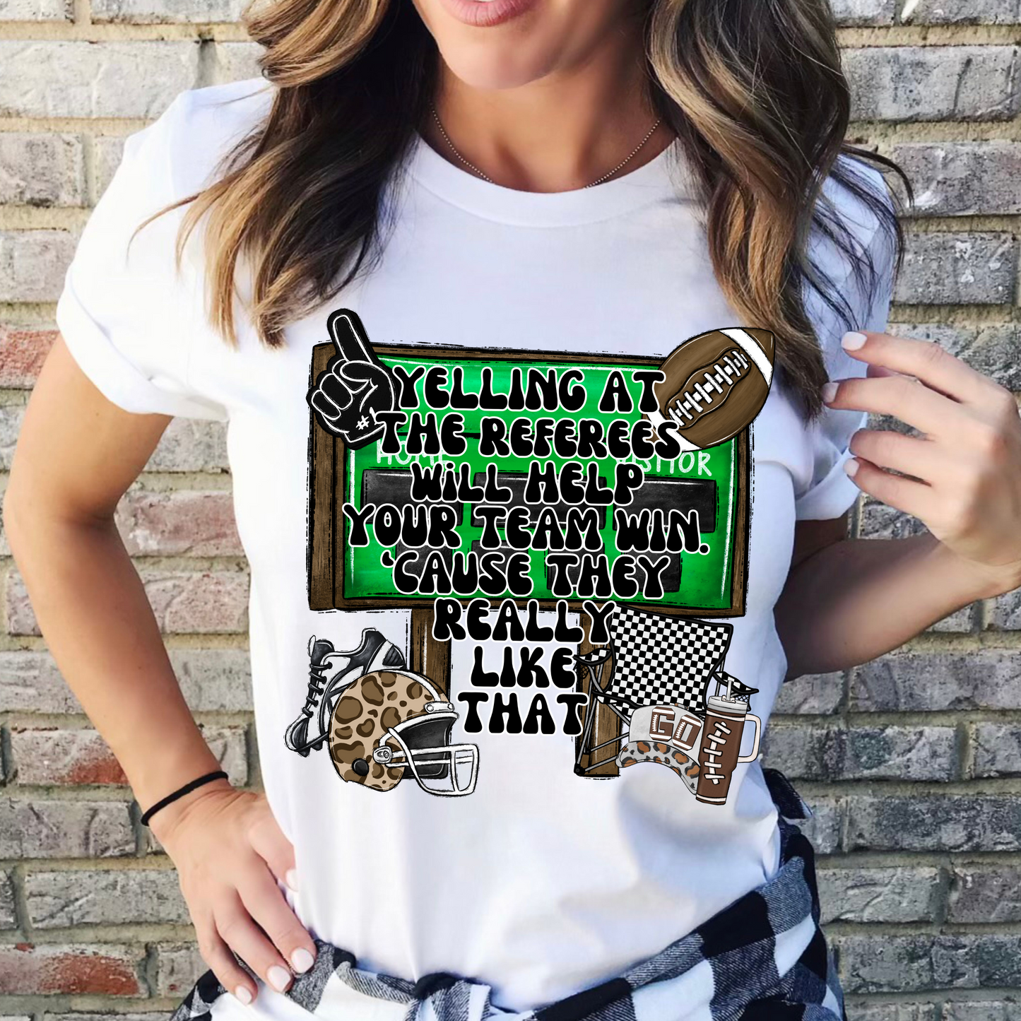 Yelling at the referees will help (Football)