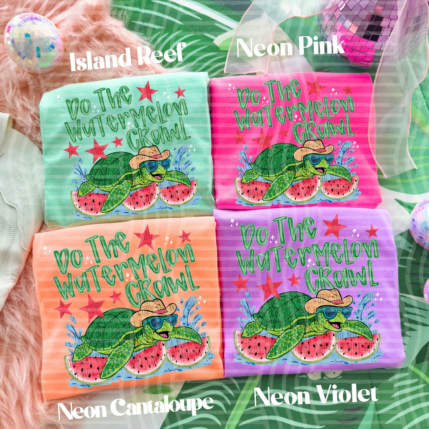 DO THE WATERMELON CRAWL TURTLE