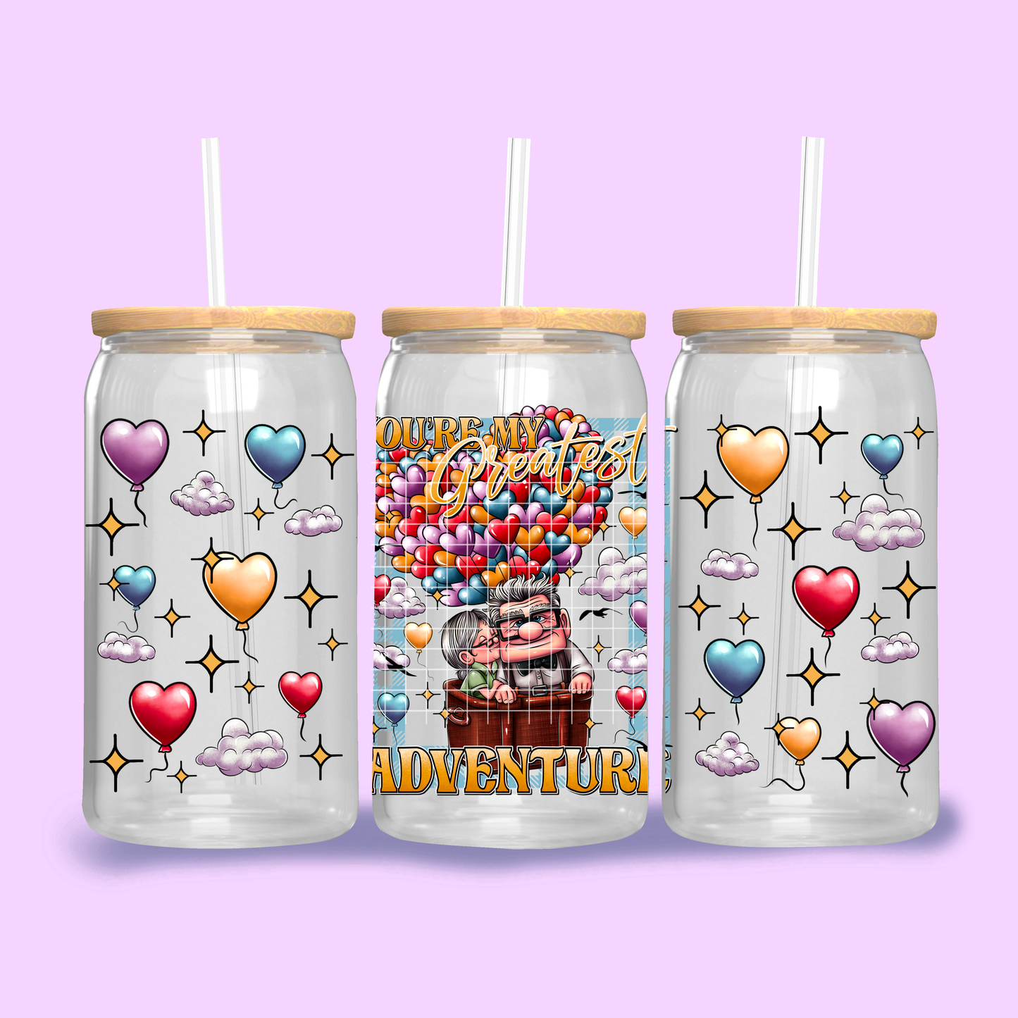 You're my greatest adventure - UV Libby Wrap