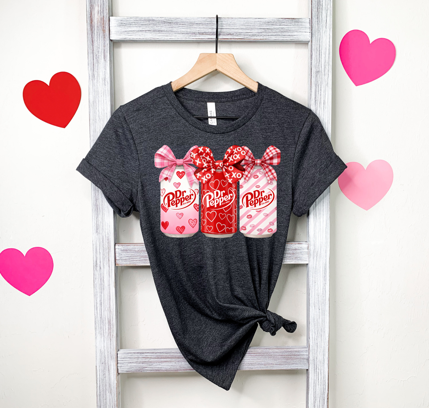 VALENTINE'S DR PEPPER BOWS