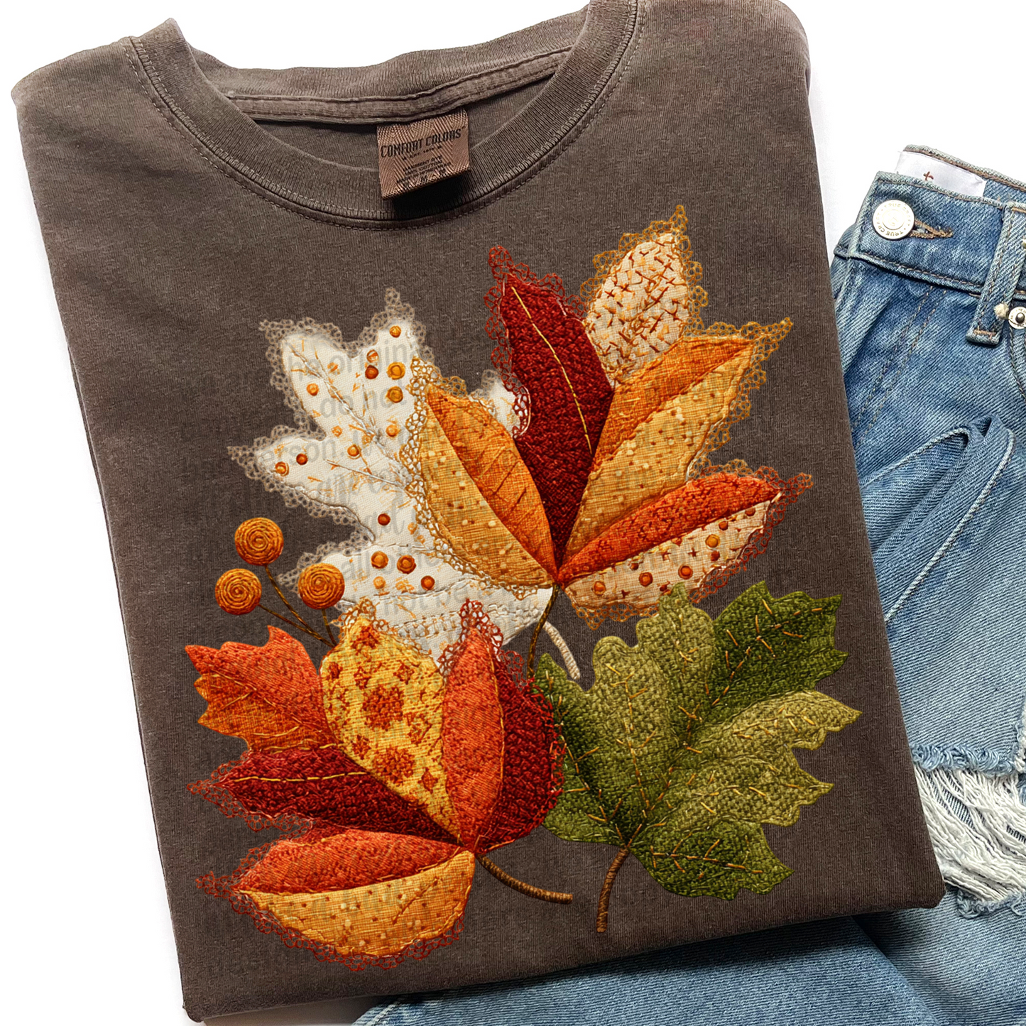 Vintage Cottage Leaf