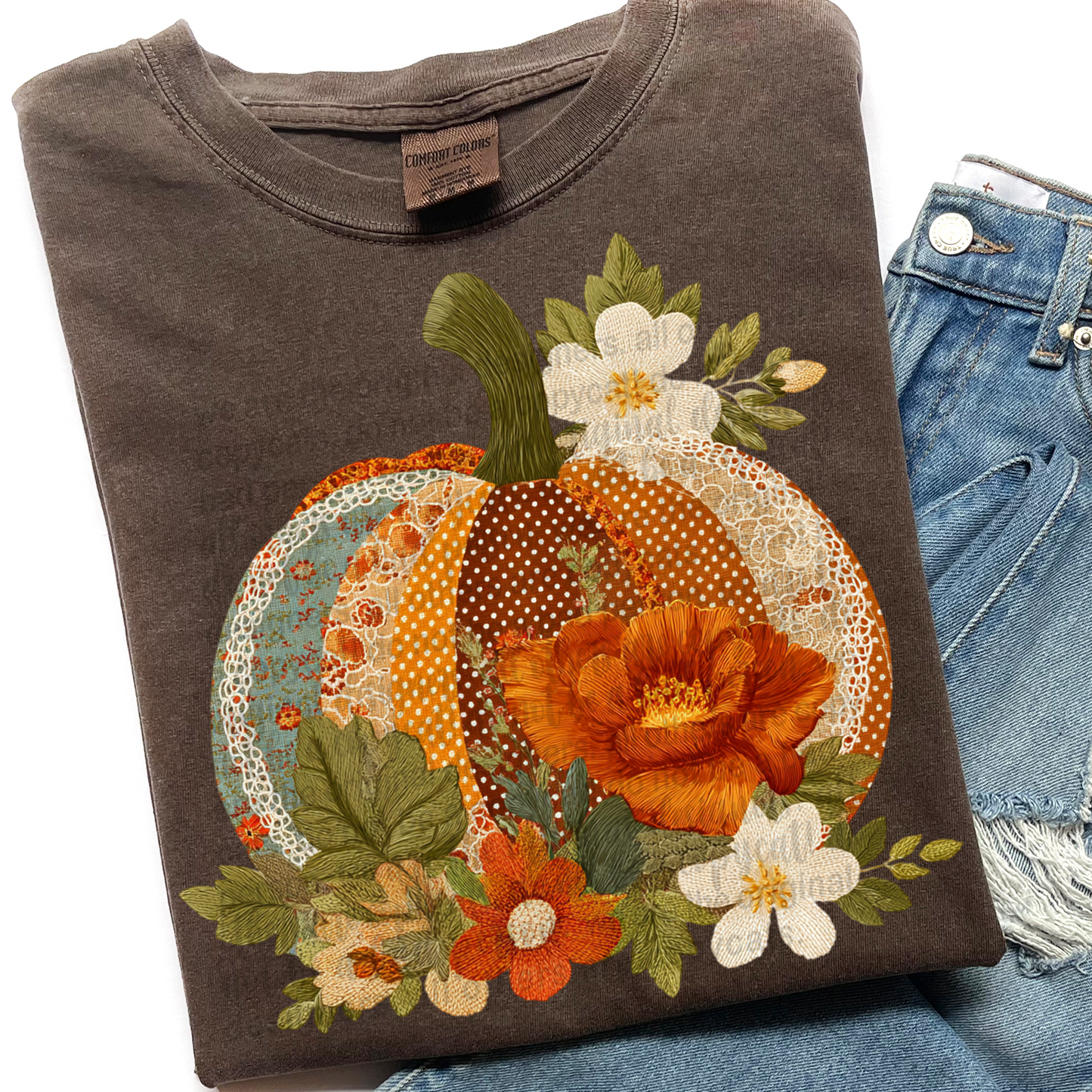 Vintage Cottage Pumpkin