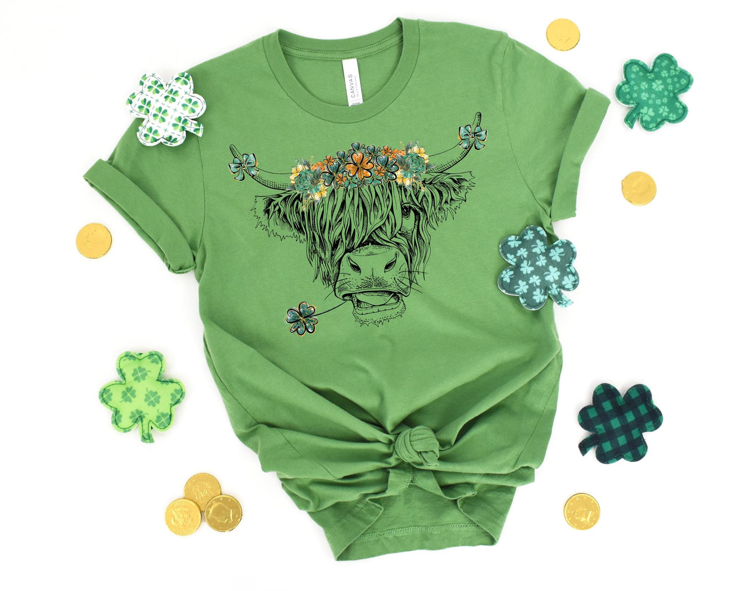 Shaggy Cow St Patricks Day - DTF Transfer