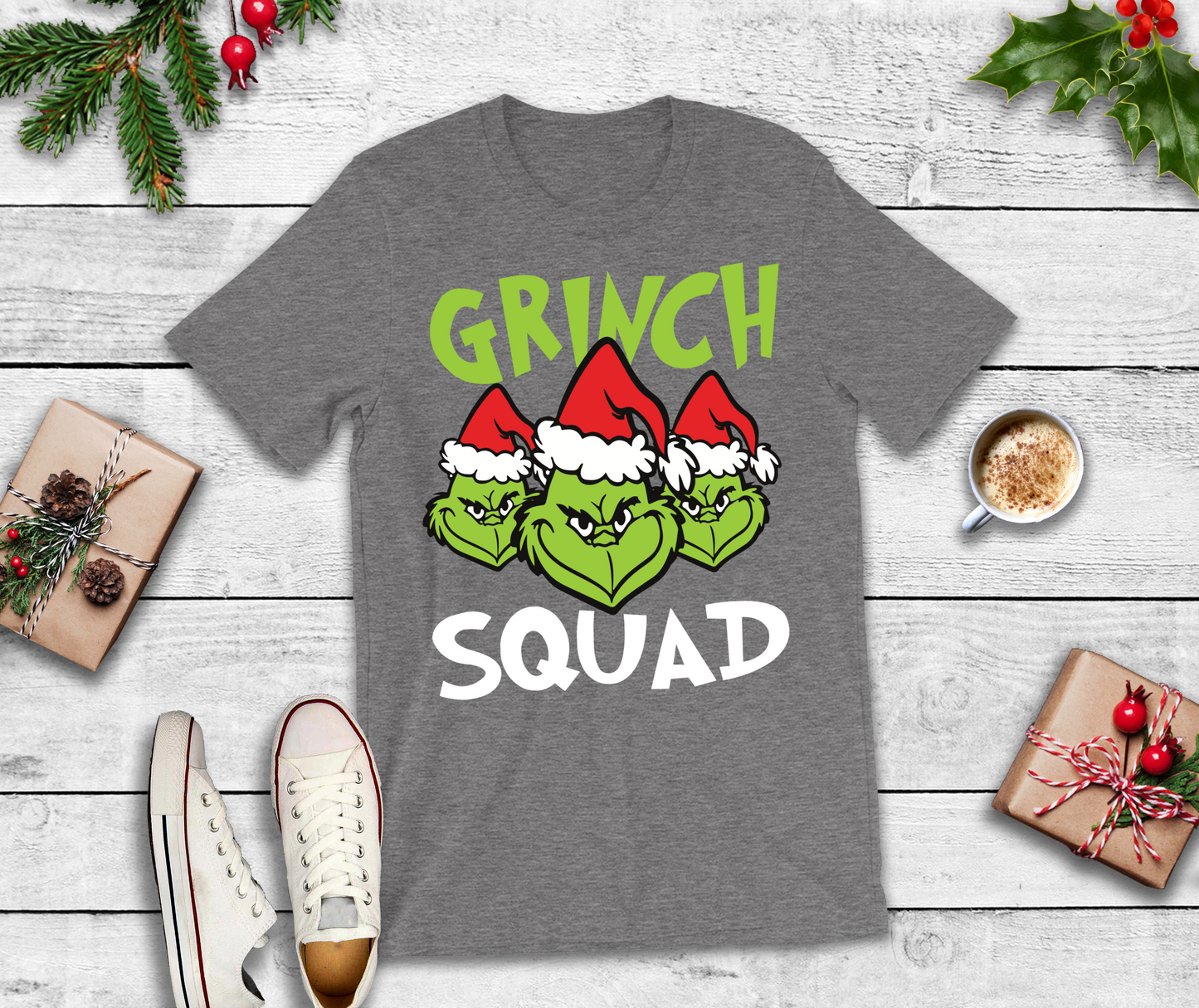 Grinch Squad DTF Transfer