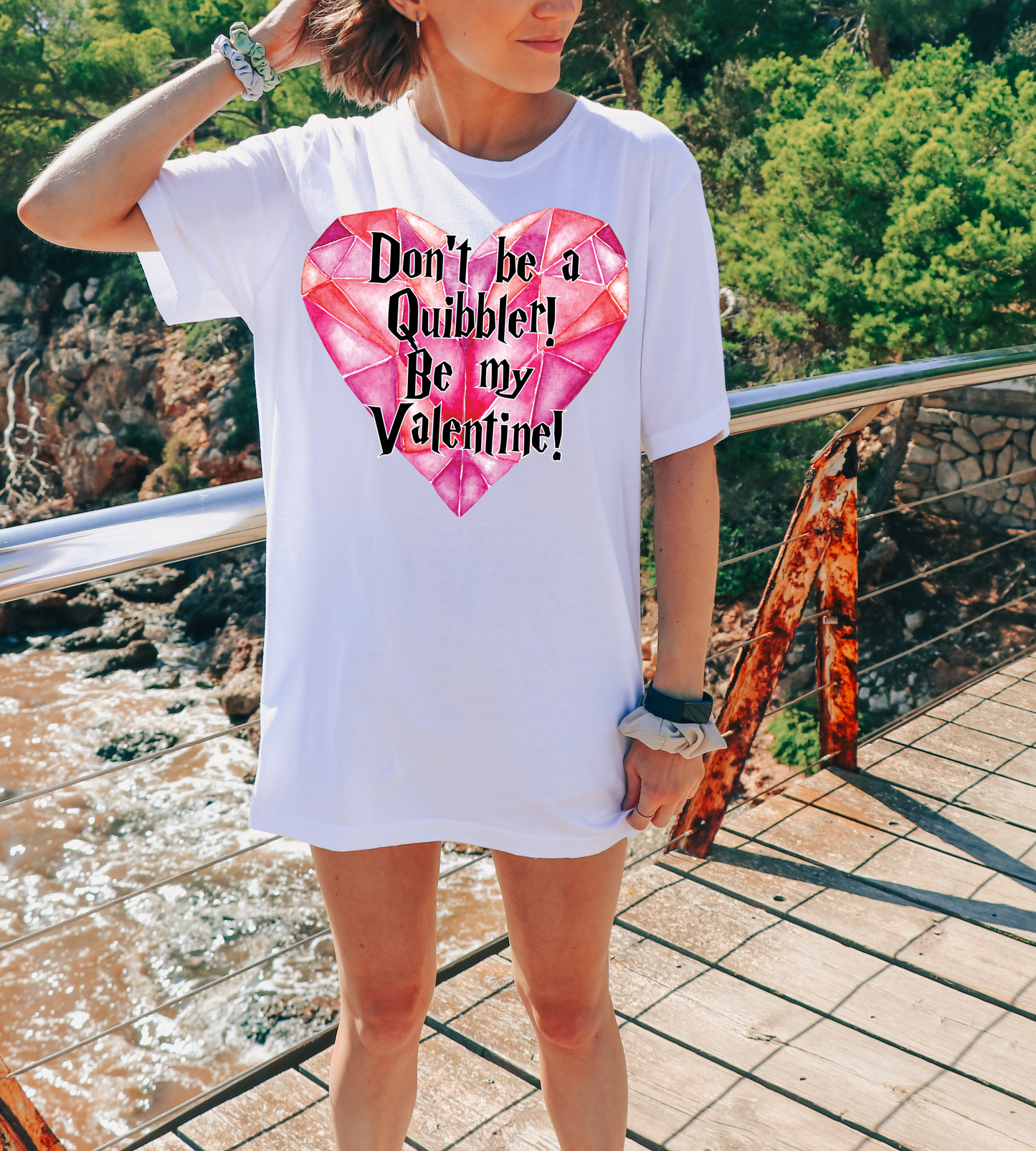 Don't be a Quibbler Be my Valentine - DTF Transfer