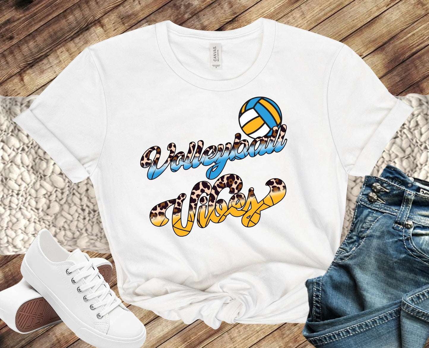 Leopard Volleyball Vibes