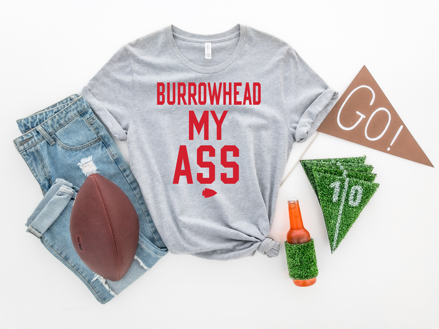 Red Burrowhead My Ass - DTF Transfer