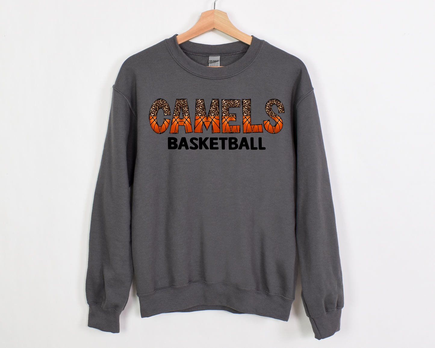 Leopard Mascot Basketball Font - DTF Transfer