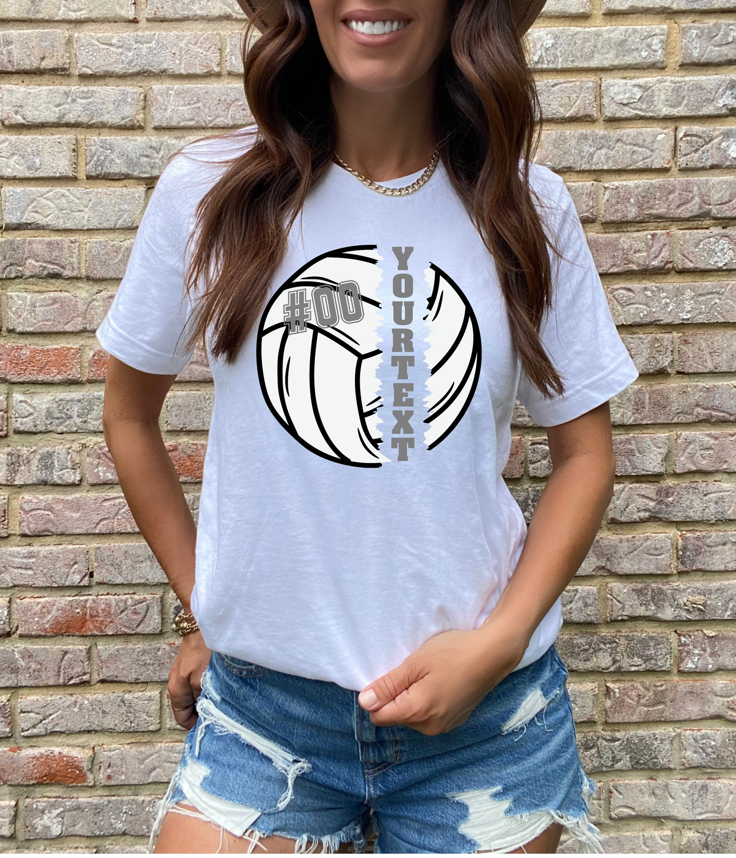 Personalized Volleyball Name & Number - DTF Transfer