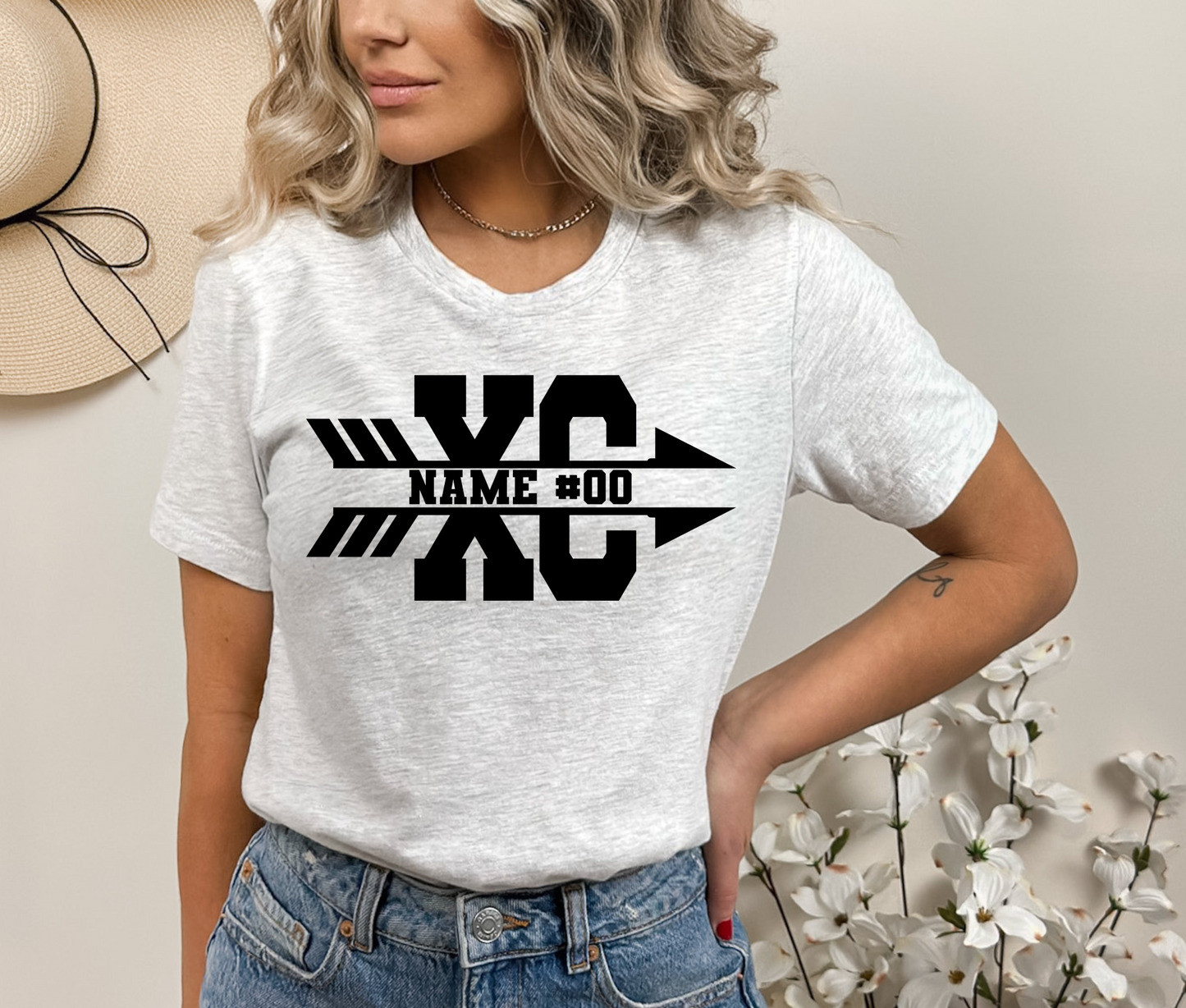 Personalized XC Name & Number - DTF Transfer