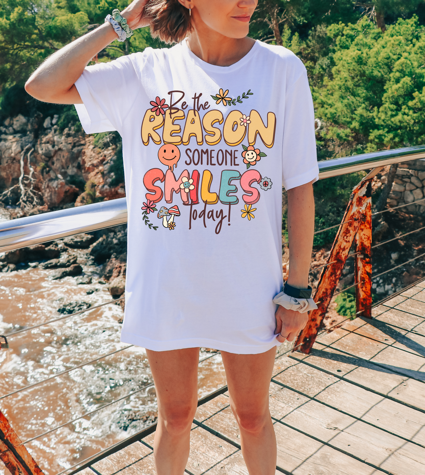 Be The Reason Someone Smiles Today DTF Transfer